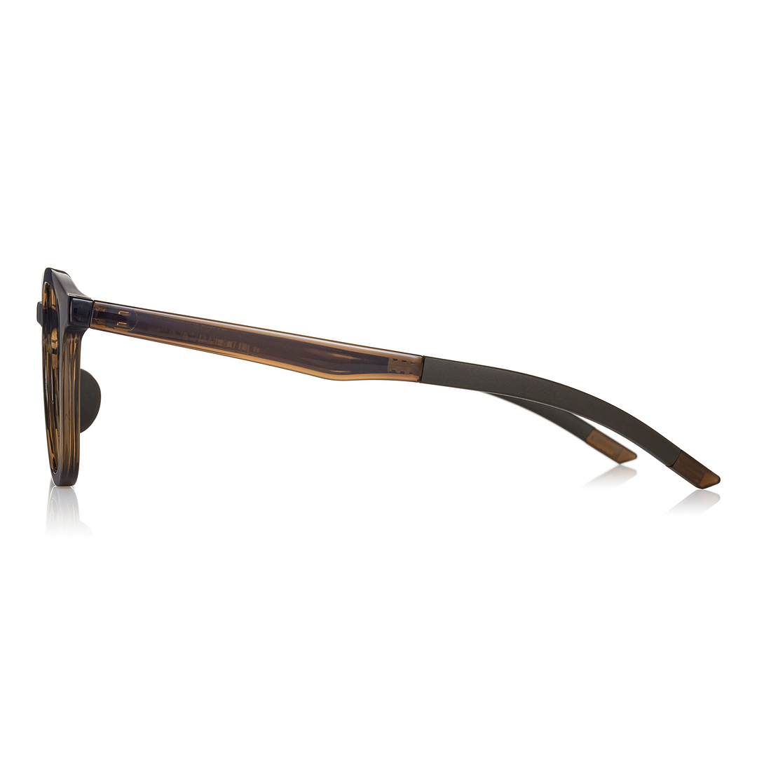 OWNDAYS | MOVE Clear Brown Full Rim Wellington left side